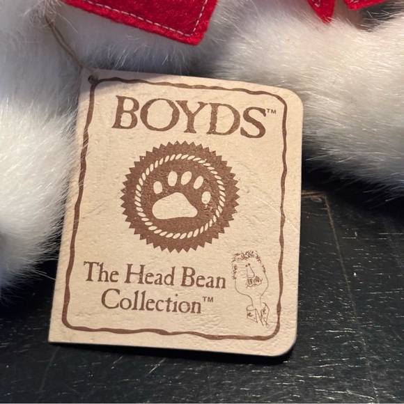 Boyds 903095 Adora U Bear The Head Bean Collection Thinkin Of Ya Series Love Tag - Picture 7 of 11